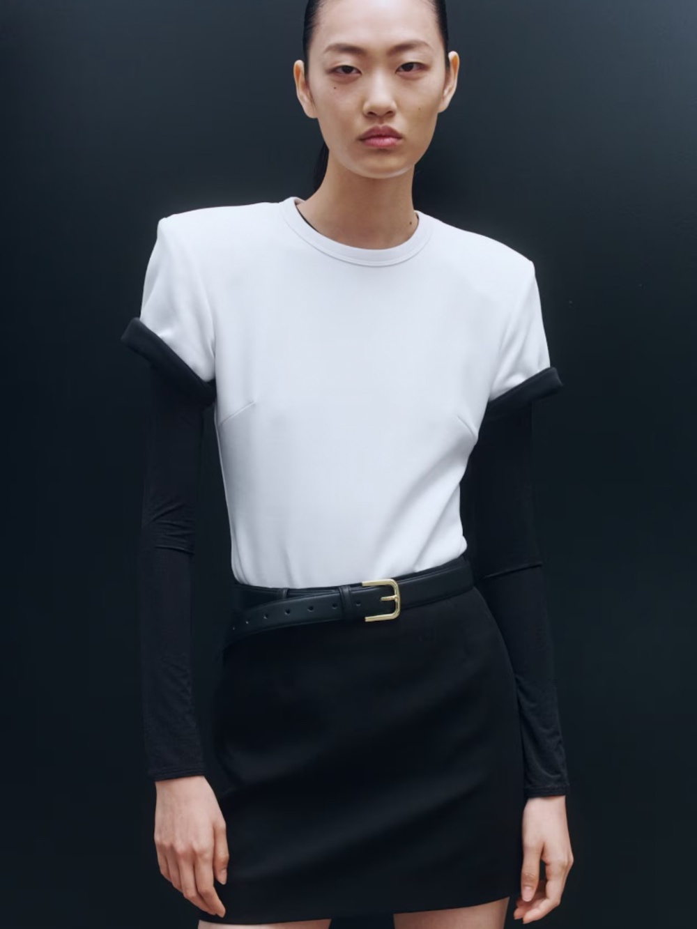 WARDROBE NYC x H&M mini skirt